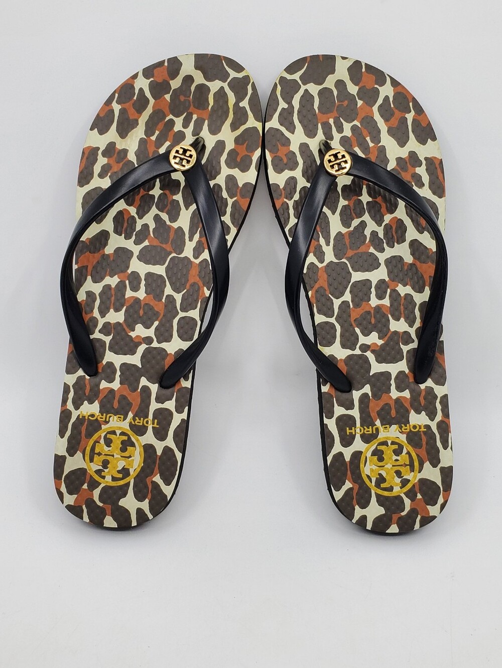Tory Burch Leo Flip Flops
